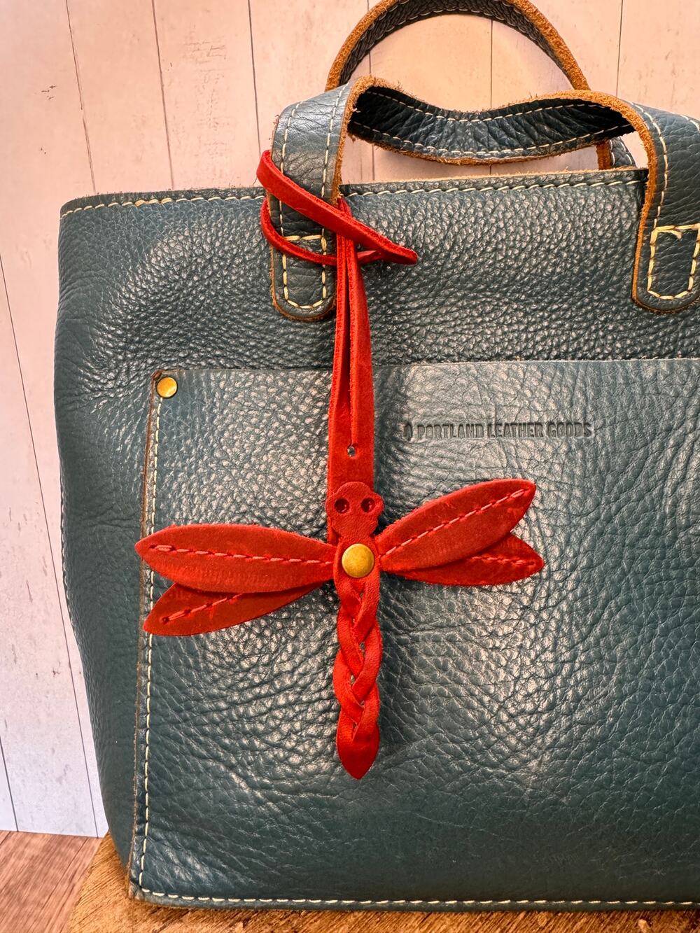Portland Leather Dragonfly Charm Phoenix Dragonfly Bag Purse Charm NEW!